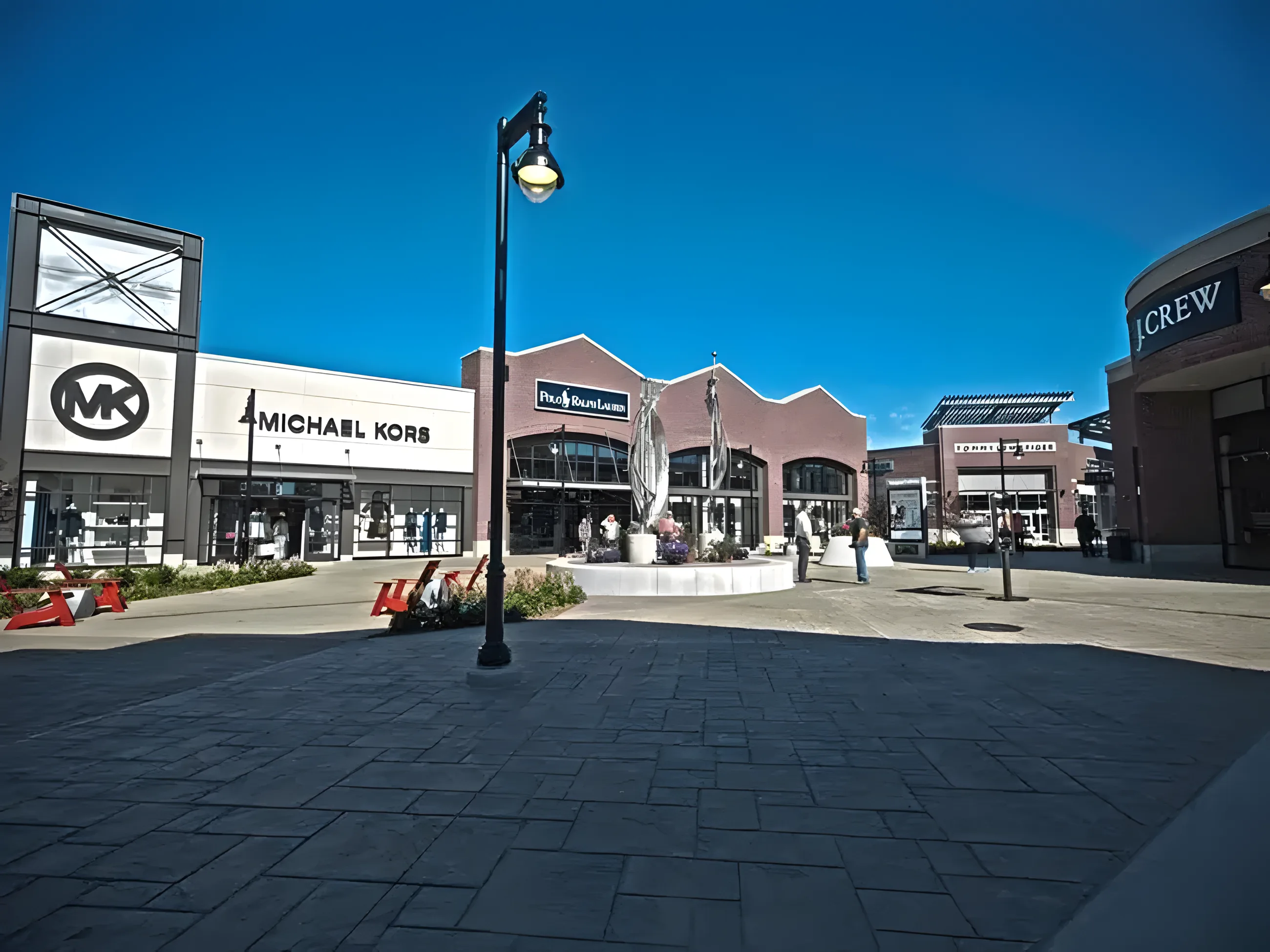 Tanger Outlets commercial glass project